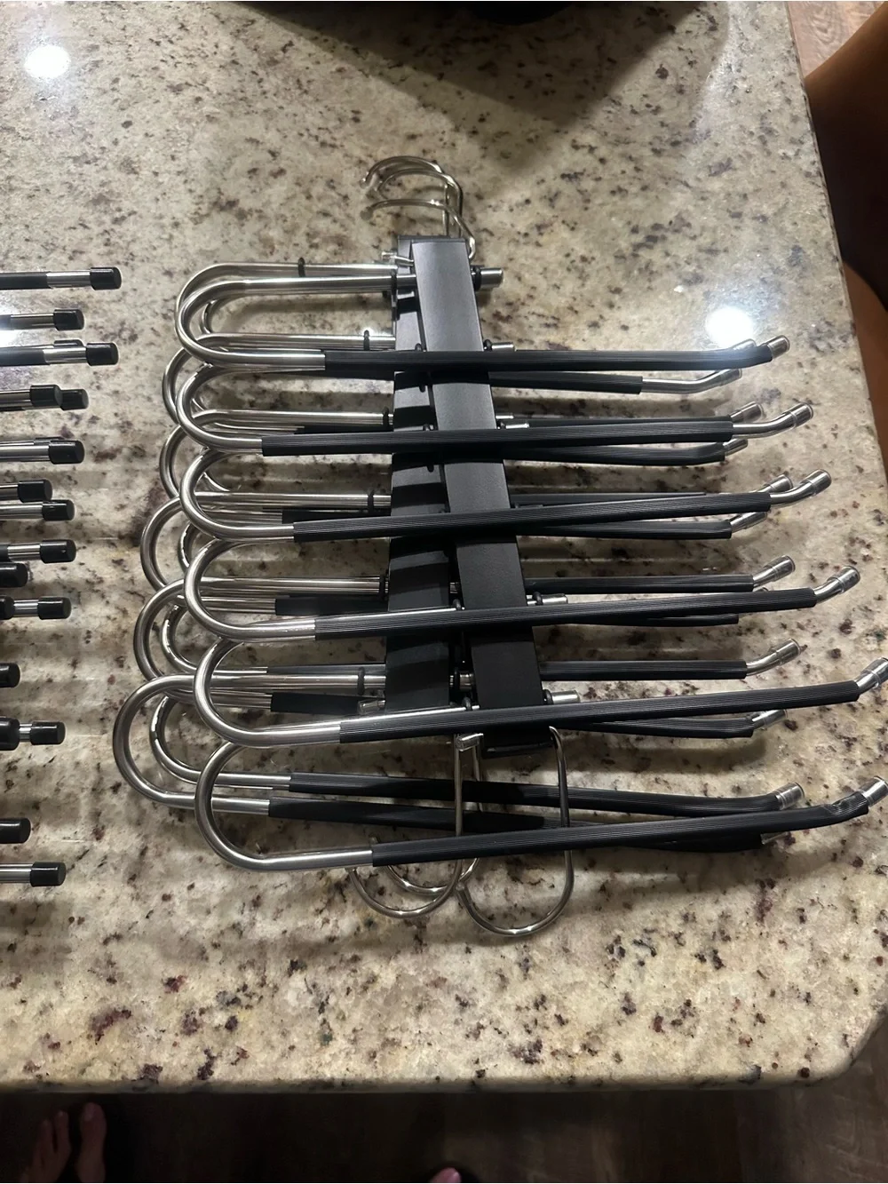 Rotating Multi-Tier jeans Hanger - Gray